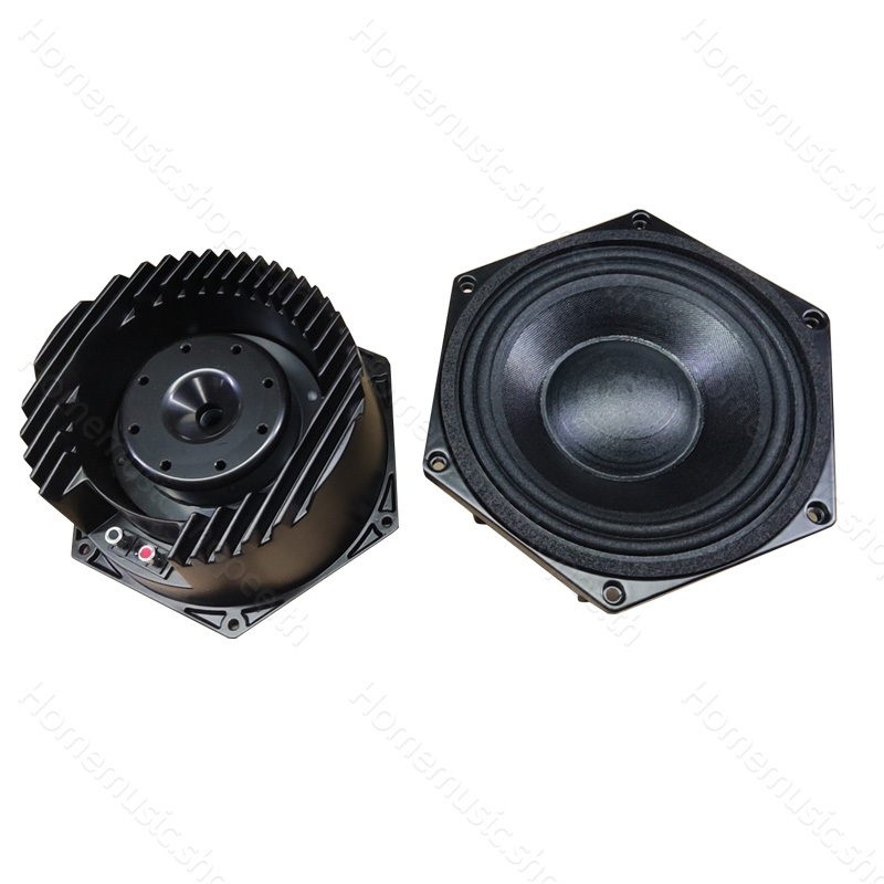 CS-R8004 8 นิ้ว ลำโพงเสียงกลาง หกเหลี่ยม กรอบอลูมิเนียม แม่เหล็กนีโอ 16 ...