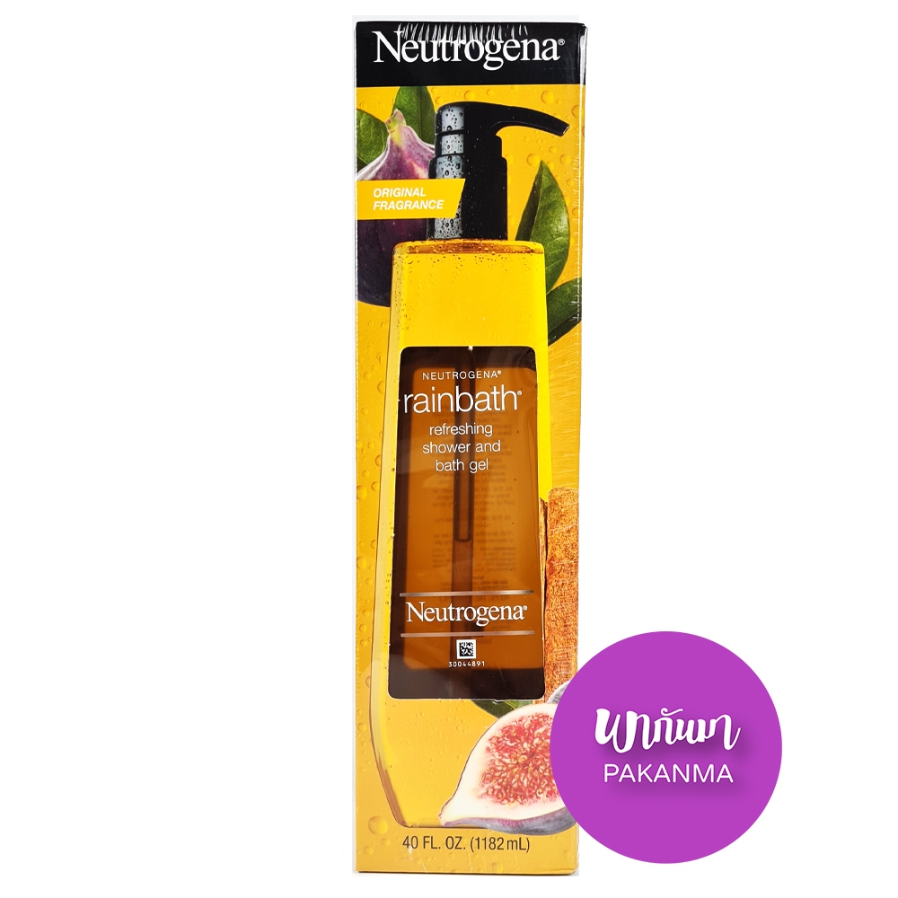 NEUTROGENA RAINBATH refreshing SHOWER AND BATH GEL 1182ML Vitamin E เจลอาบน้ำ นูโทรจีนา เรนบาร์ธ