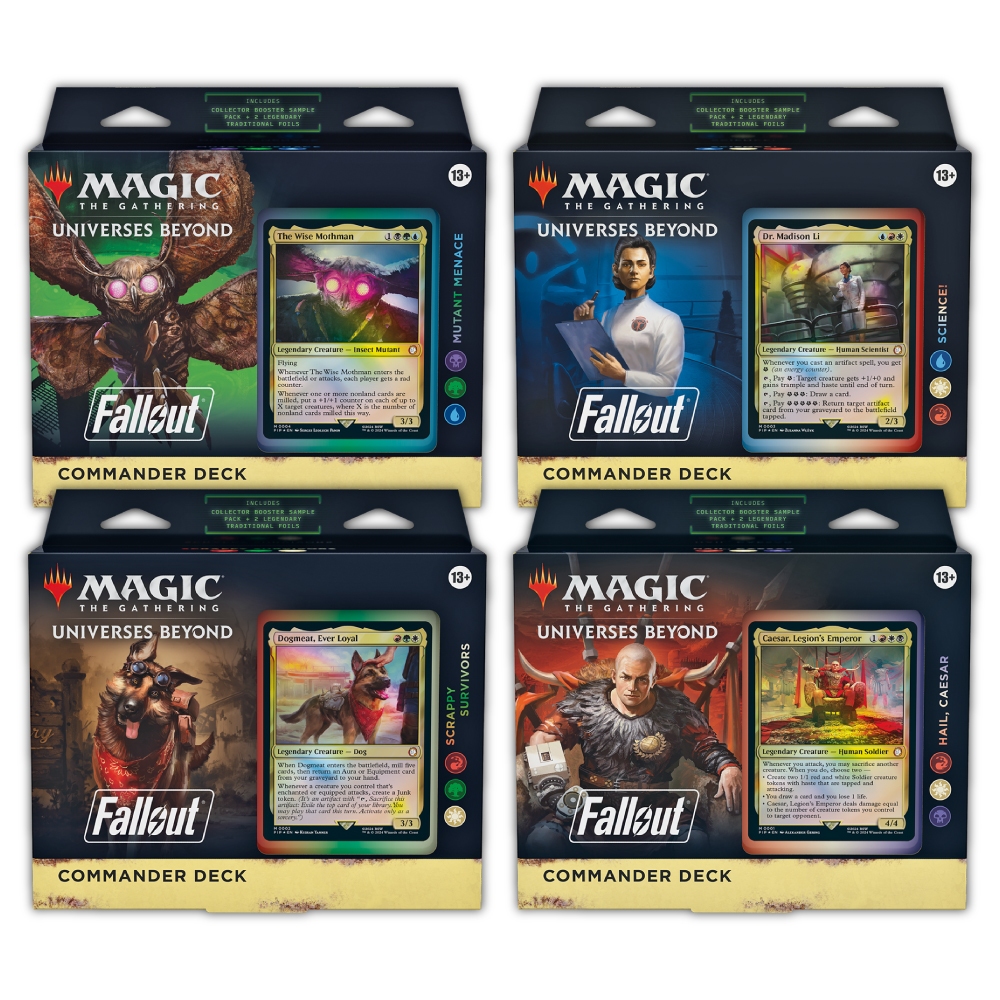 [FIZZY] Magic the Gathering (MTG): Fallout - Commander Deck | Shopee ...