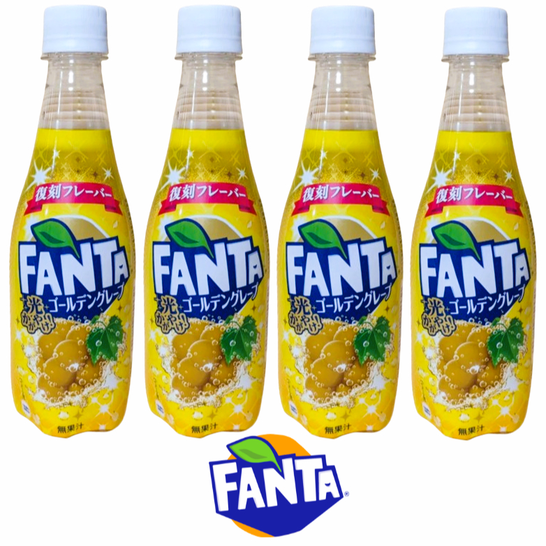 NEW! Fanta Golden Grape x4 410ml bottle DIRECT FROM JAPAN! | Shopee ...