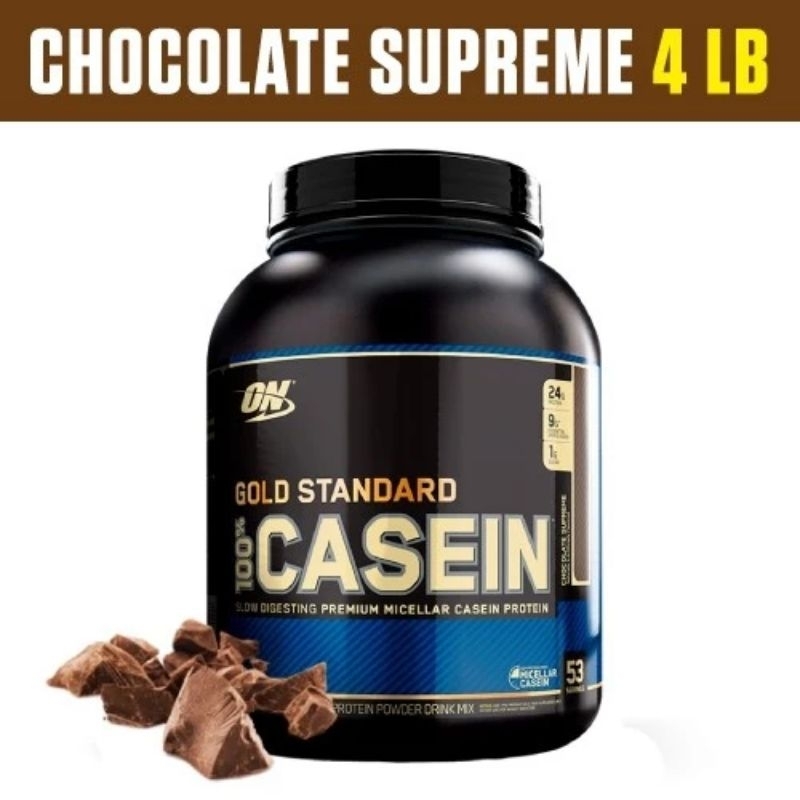 Optimum Nutrition Gold Standard Casein Slow Digesting Protein 4 Lbs ...