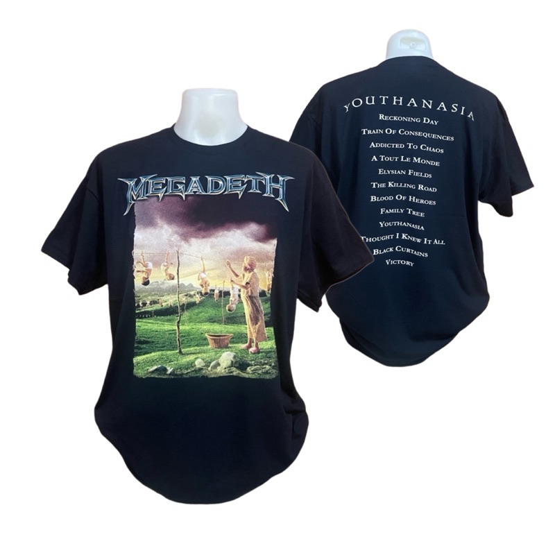 Megadeth Unisex T-shirt: Youthanasia De Makelaar (Zwart) (Groot) kopen vanaf een prijs van 13