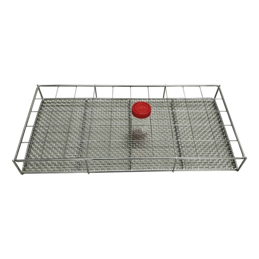แร็คใส่กระปุกปัสสาวะความจุ 50 ช่อง Rack for Specimen Cup 5x10 Holes ...
