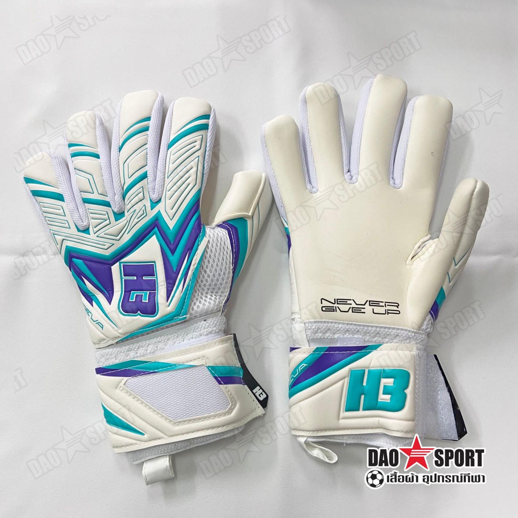 ถุงมือผู้รักษาประตู H3 DEVA รุ่นใหม่! 2024 โฟมเยอรมัน ฟิงเกอร์เซฟถอดได้ ...