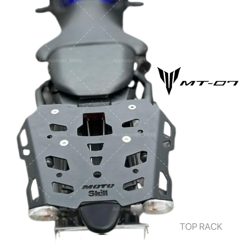 แร็คท้าย Moto Skill สำหรับ YAMAHA MT-07 / TOP RACK FOR YAMAHA MT-07 ...