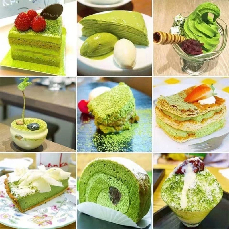 ผงชาเขียวมัทฉะ นำเข้าแท้ 100% ไม่ผสมน้ำตาล 100กรัม (26)