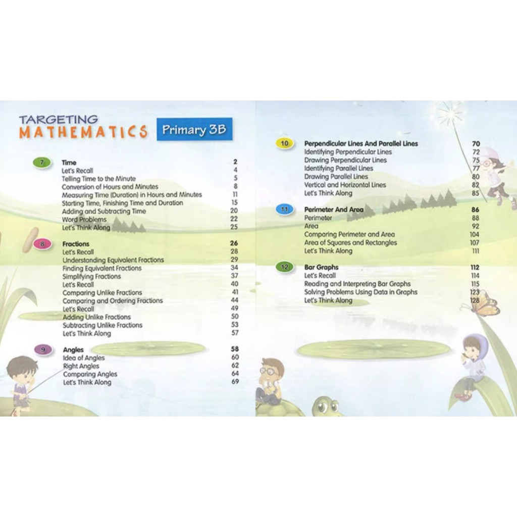 หนังสือเลขประถม P3 🧮 TARGETING MATHEMATICS 3A/3B SERIES #approved book ...