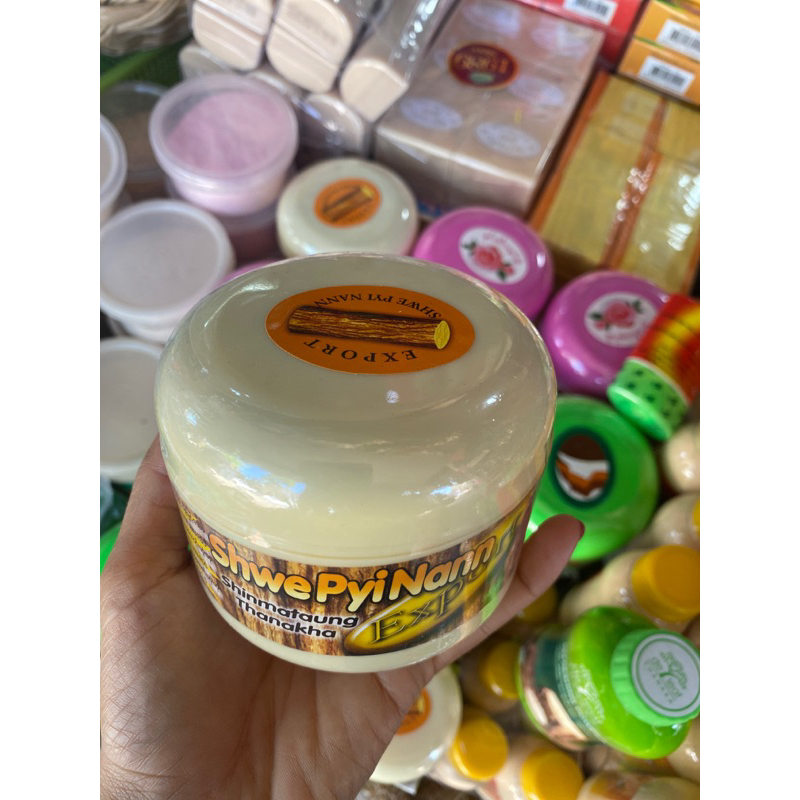 แป้งทานาคาแท้พอกหน้า แบรนด์shwe pyi nannแท้ แป้งพอกแบรนด์ดั้งเดิมของ ...