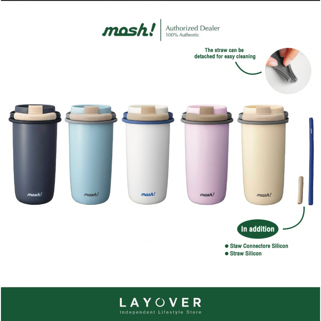 [ส่วนลด20 DDX20MAY28C1] [สินค้าแท้ มีรับประกัน] MOSH! LATTE TUMBLER
