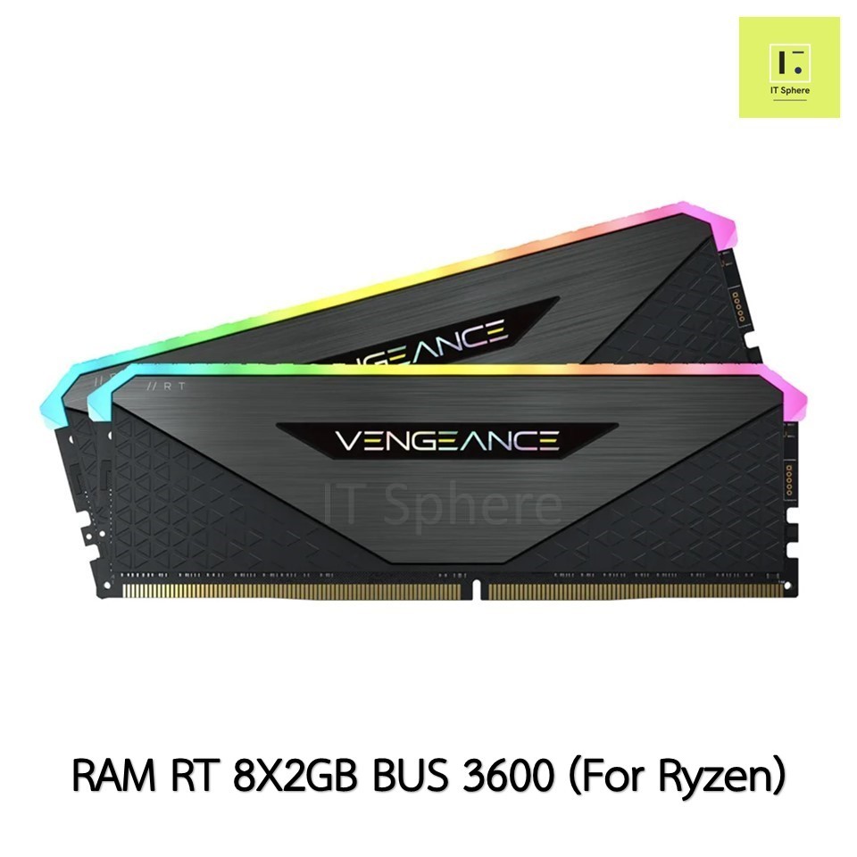 RAM CORSAIR RGB 16GB 32GB BUS 3200 BUS 3600 DDR4 (แรม CORSAIR VENGEANCE ...