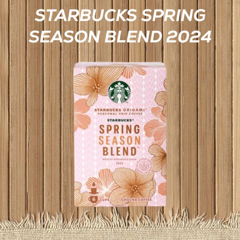 Starbucks Spring Season Blend 2024 Shopee Thailand