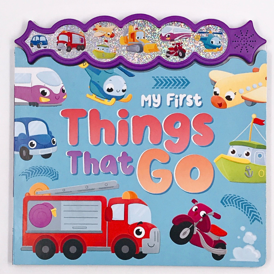 บอร์ดบุคปุ่มกดมีเสียง My First Things That Go (Sound) รวม 8เสียง E1B2 ...