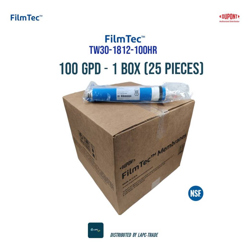 Màng RO Gia Đình Dow Filmtec™ TW30-1812-100HR Chính Hãng