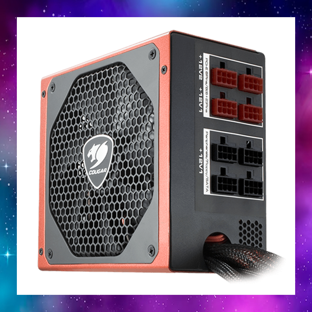 POWER SUPPLY (อุปกรณ์จ่ายไฟ) COUGAR 700W CMX (80+ BRONZE) ใช้งานปกติ ...