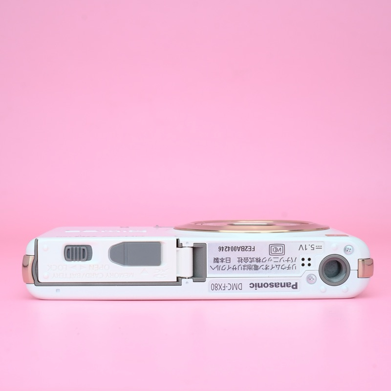 Panasonic DMC-FX80 デジタルカメラ ピンク パナソニック LUMIX DMC