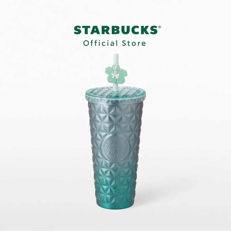 Tasse Starbucks 12oz Limited Edition Songkran Festival - Charm éléphant Mercure - En Acier Inox