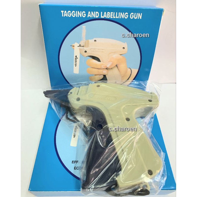 เครื่องยิงป้ายเสื้อ ปืนยิงป้ายเสื้อ TAGGING GUN ARROW แอรโร่ กล่องฟ้า ...