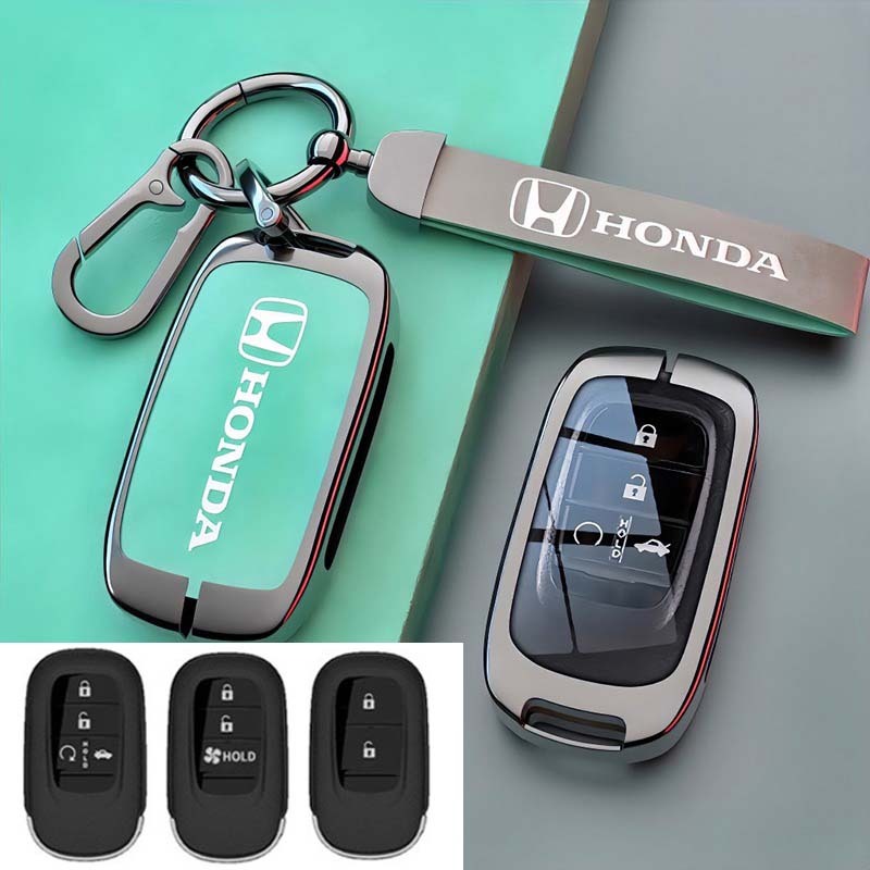 FORYOUCARกุญแจรถ ครอบกุญแจHonda City, Civic, BRV, HRV, CRV, Civic Type ...