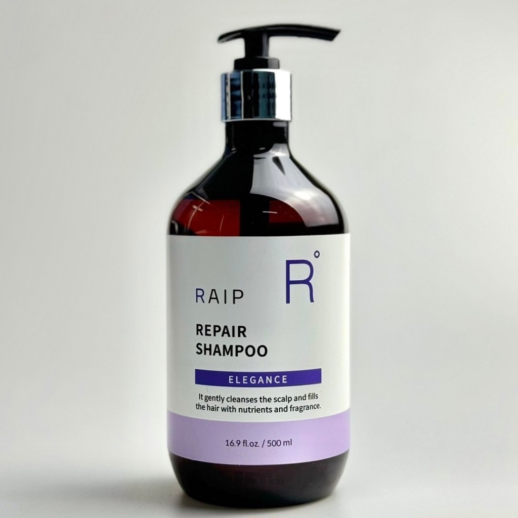 แชมพู/ครีมนวดผม RAIP Repair Shampoo 500ml / RAIP Repair Treatment 500ml ...