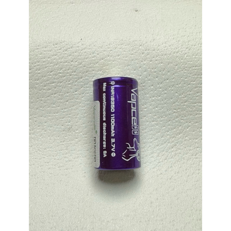 18350 1100mAH 10A Vapcell M11 batteria ricaricabile agli ioni di litio