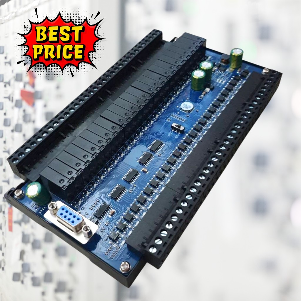 บอร์ด PLC รุ่น FX2N-48MR บอร์ดควบคุม PLC เกรดอุตสาหกรรม PLC Industrial ...