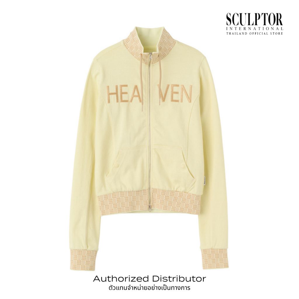 SCULPTOR® เสื้อแจ็กเก็ต Heavenly Gingham Track Jacket