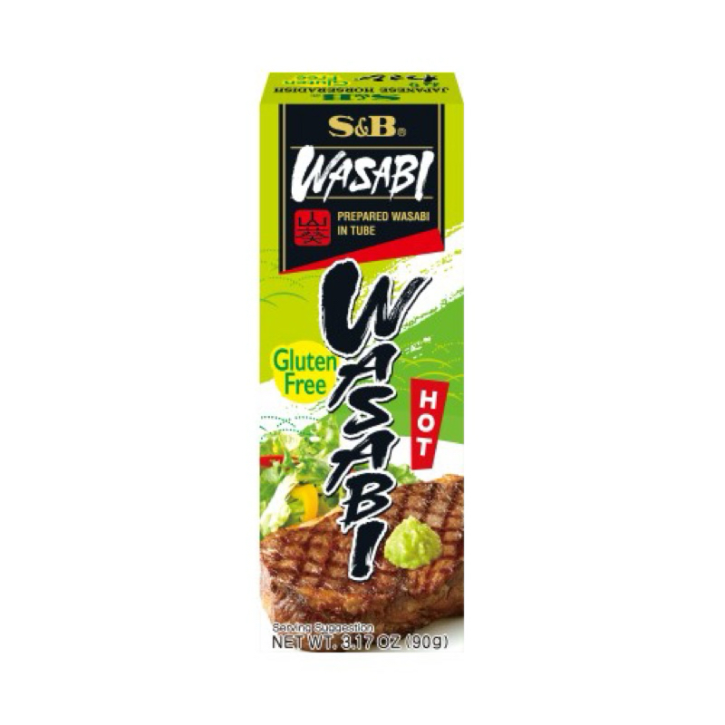 WASABI Gluten Free วาซาบิ ตรา S&B ขนาด 90 กรัม Shopee Thailand