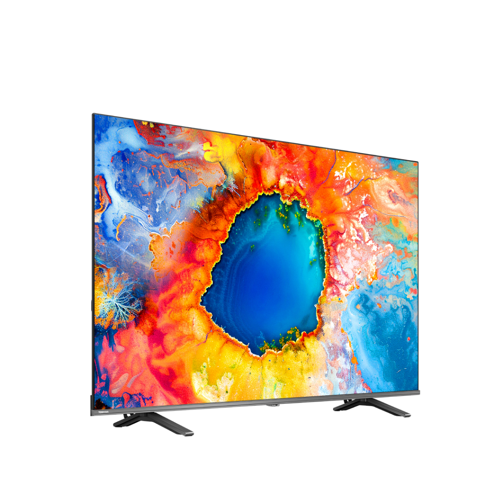 TOSHIBA 65E450NP ขนาด 65 นิ้ว TV ทีวี 4K Ultra HD Quantum Dot VIDAA HDR10+ Dolby Atmos Smart TV 2024