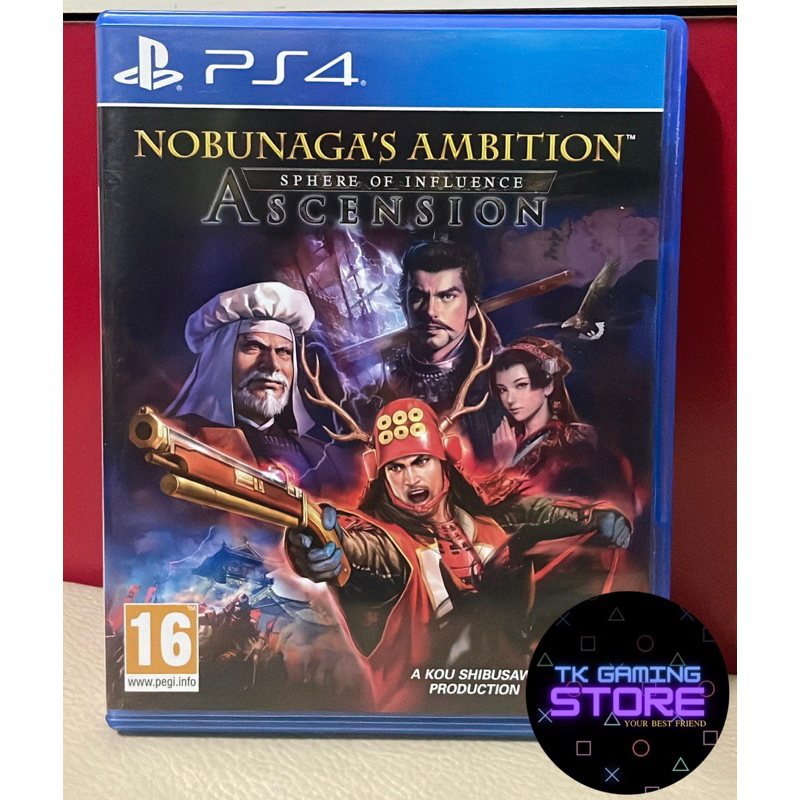 Jeu Nobunaga's Ambition: Sphere Of Influence - Ascension PS4 - Version PAL Française - Neuf Sous Blister