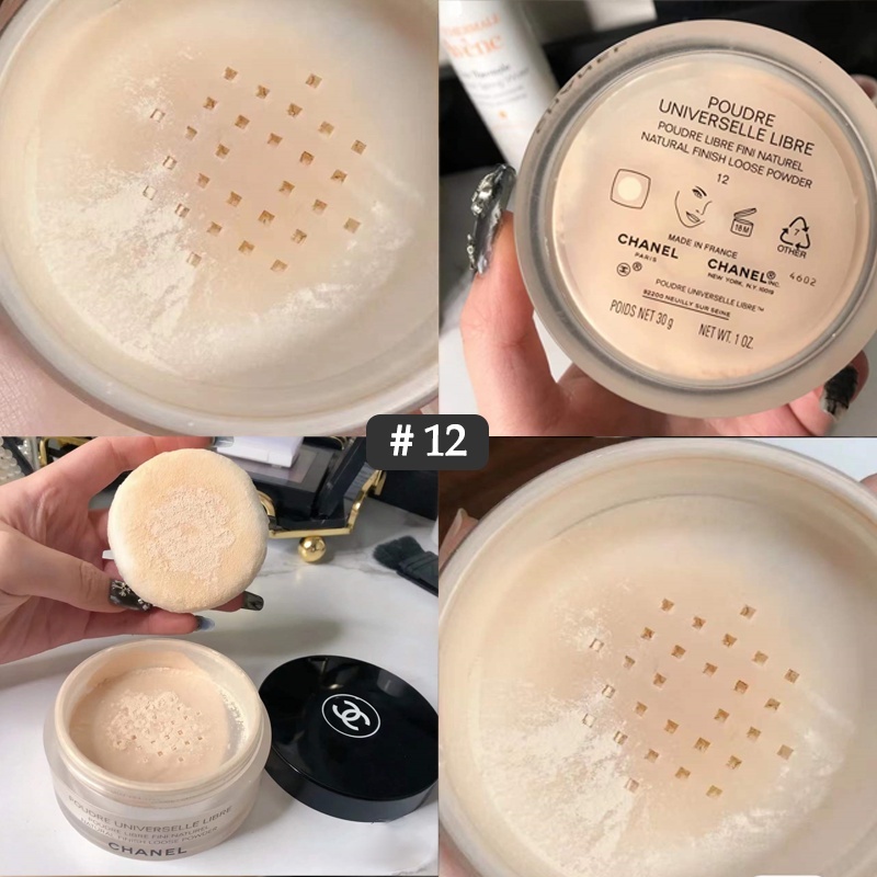 CHANEL POUDRE UNIVERSELLE LIBRE Natural Finish Loose Powder 30g แป้ง ...