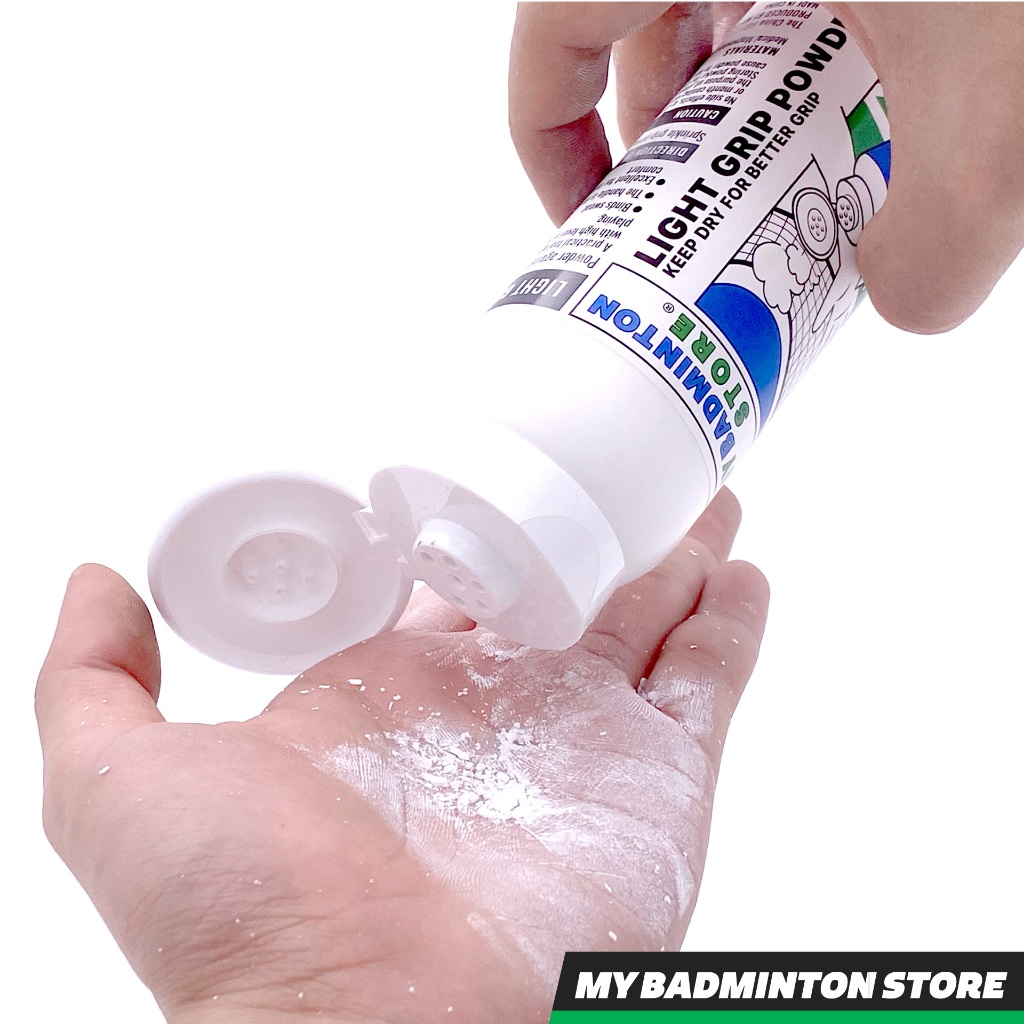 Grip Powder ผงแป้งระงับเหงื่อ สำหรับกริปผ้า แบดมินตัน ผงกันลื่น ลด ...