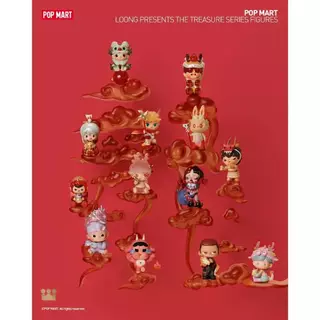 その他 POPMART Loong Presents the Treasure POP MART Loong Presents the Treasure Series Figures – POP