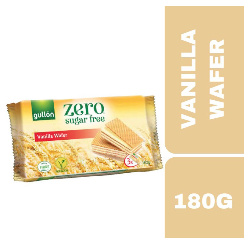 Gullón Zero Sugar-free Vanilla Wafer Bar, 60 G – Peppery Spot