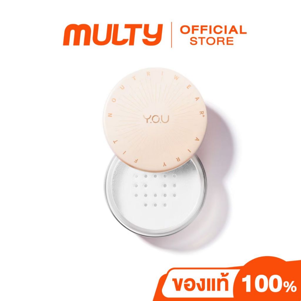 Y.O.U Noutriwear Airy Fit Loose Powder OT Transparent 15g. แป้งฝุ่น เซ ...