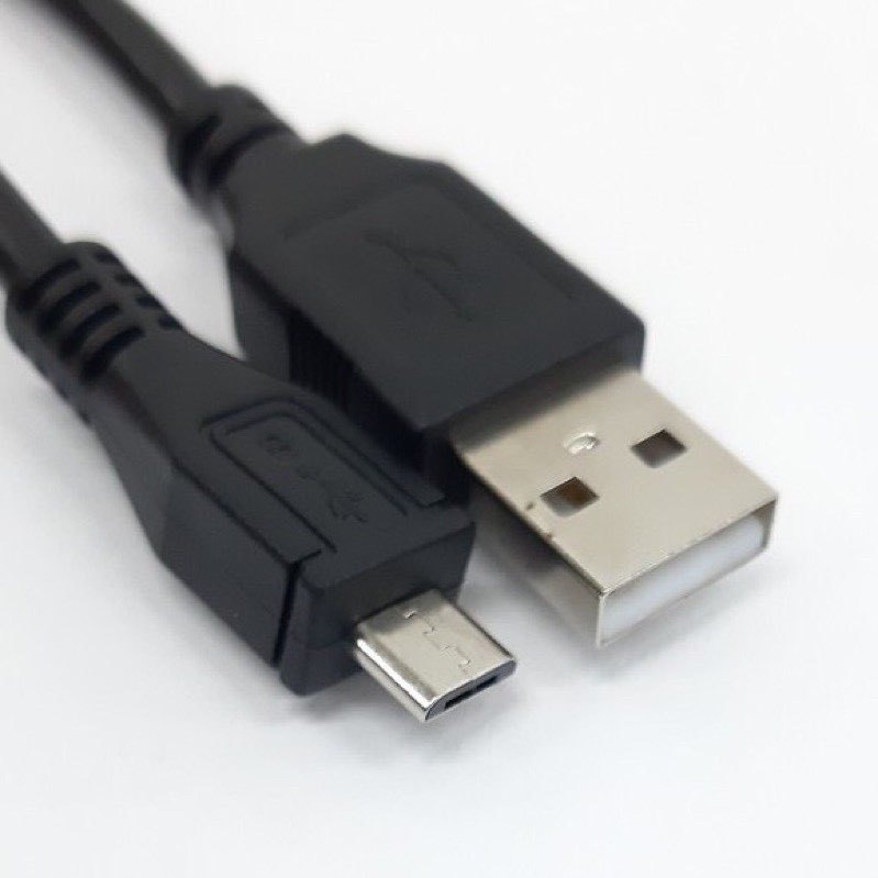 สาย USB 2.0 to Micro USB CABLE ยาว1.5เมตร 3เมตร 5เมตร สีดำ พร้อมส่ง ...
