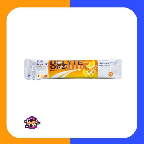 เกลือแร่ผง DELYTE ORS ท้องเสียสูญเสียน้ำ 1กล่อง | Shopee Thailand