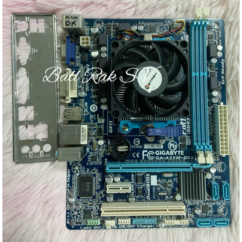 Schermo I/O Shield Backplate Per GIGABYTE GA-A55M-DS2, GA-A55M-S2V, GA-78LMT-S2P - Generico - Foto 5