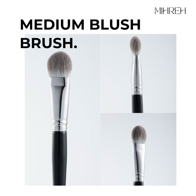 [2044](พร้อมส่ง) point blush brush แปรงปัดแก้ม แปรงปัดหน้าแก้ม ให้ลุค ...