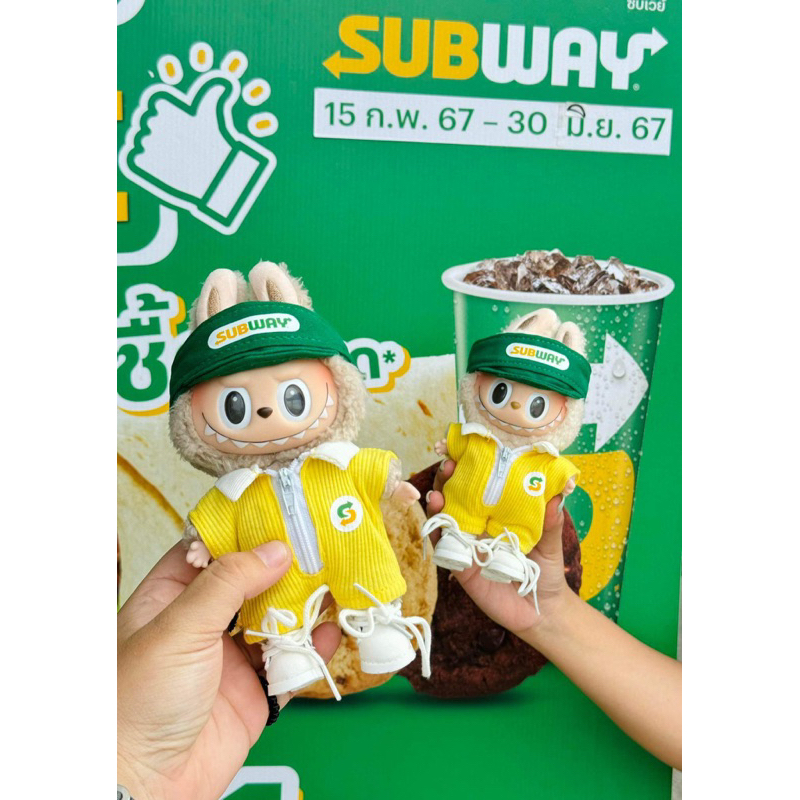ชุด Labubu Subway พร้อมส่ง | Shopee Thailand