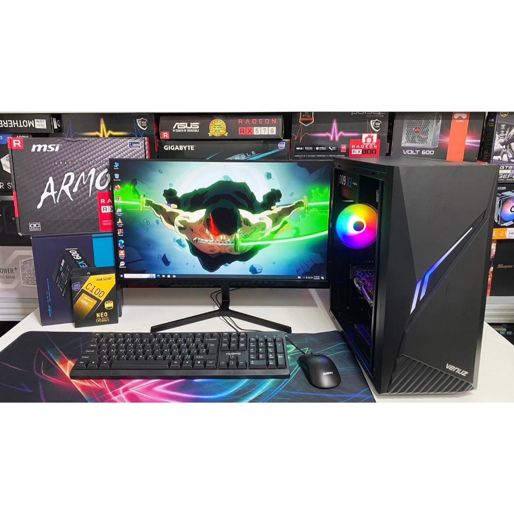 デスクトップPC【i5/16GB/SSD 256GB/RX570】