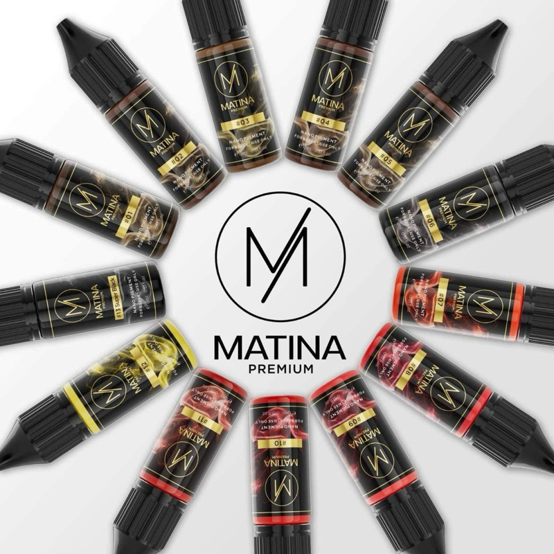 ใหม่ สี Matina สูตรใหม่ล่าสุด สีมาติน่า ขนาด 15ml | Shopee Thailand