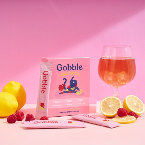 Gobble RASPBERRY LEMON PRE-WORKOUT DRINK ก้อบเบิ้ล พรีเวิร์คเอ้าท์ รสรา ...
