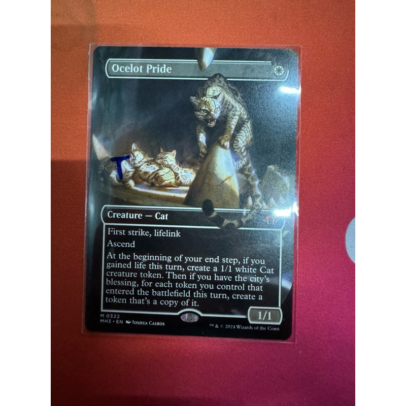 MTG Modern Horizons 3 Variants: Ocelot Pride (0322 - Borderless