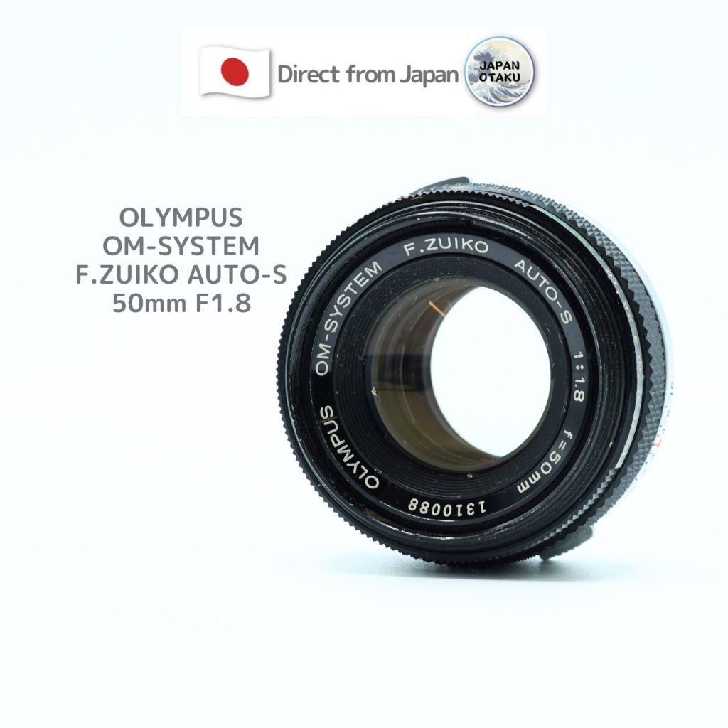 AS-IS OLYMPUS OM-SYSTEM ZUIKO MC AUTO-S 50mm F/1.4 Prime Lens