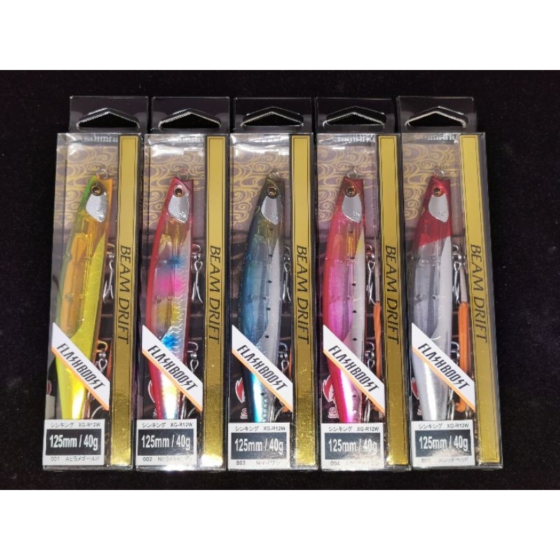 SHIMANO Salt Lure Sinking Pencil Hot Sand Beam Drift 125S Flash Boost 001 A Flou