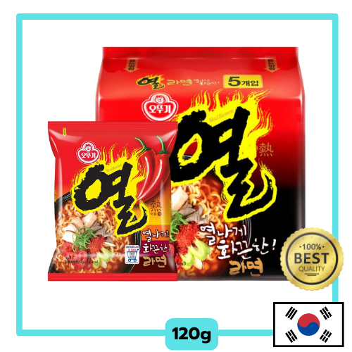 มาม่าเกาหลี โอโตกิ ยอล รามยอน ottogi yeul ramyun 120g ต้มยำเกาหลี รส ...