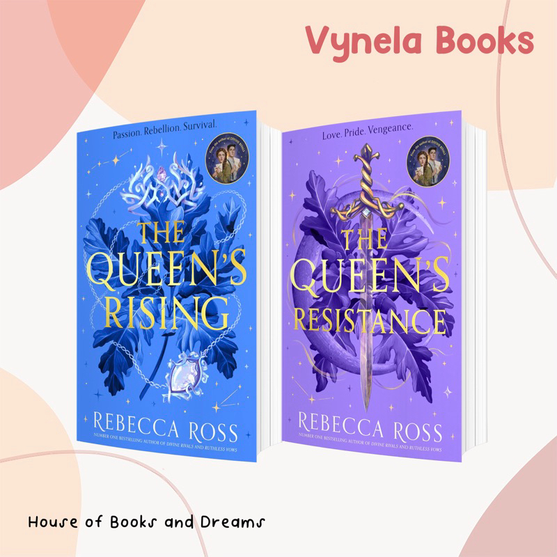 VYNELA (หนังสือภาษาอังกฤษ / NEW UK EDITION) THE QUEEN'S RISING / THE ...
