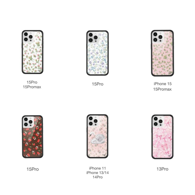 พร้อมส่ง ‼️ Wildflower case 🧚🏻‍♀️ Shopee Thailand
