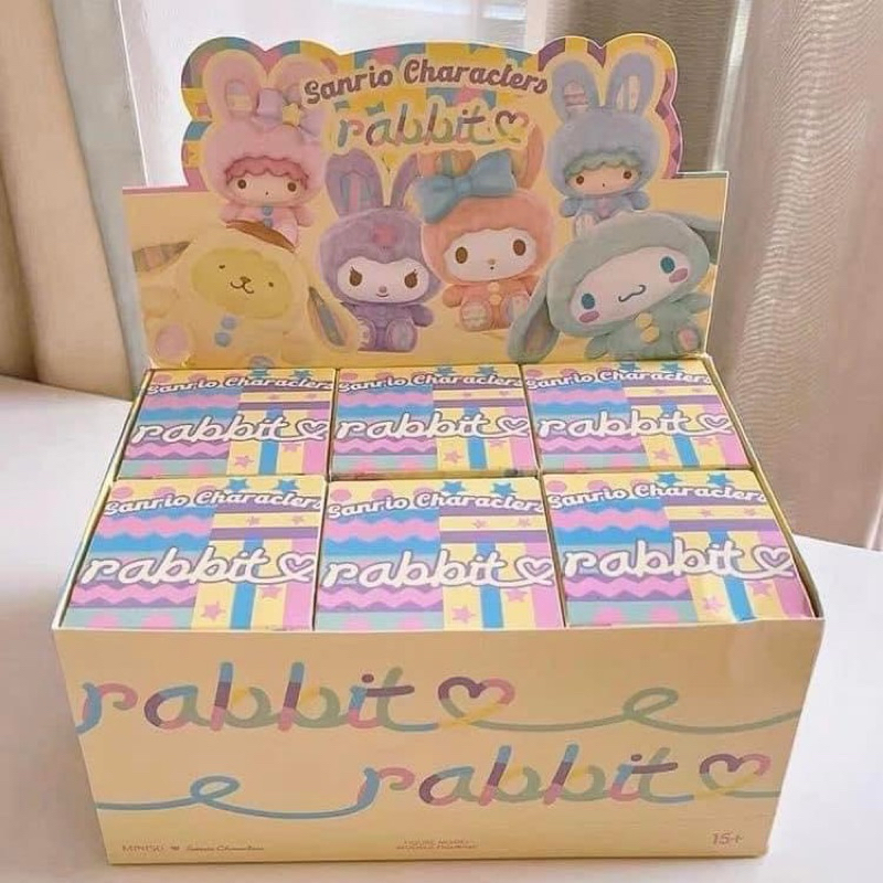พรีออเดอร์ ยกกล่อง Sanrio Rabbit Series | Shopee Thailand