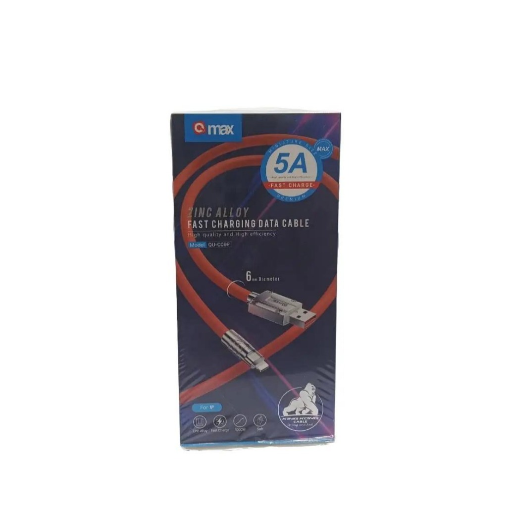 สายชาร์จ ชาร์จเร็วสําหรับ iPhone / Type C Qmax รุ่น QU-C09P / QU-C09C ...